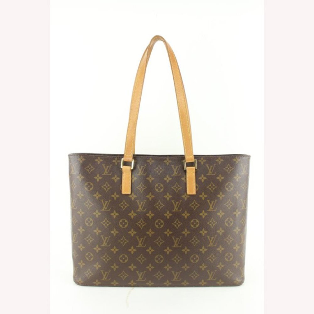Louis Vuitton Monogram Luco Zip Shoulder Bag 37lk613s